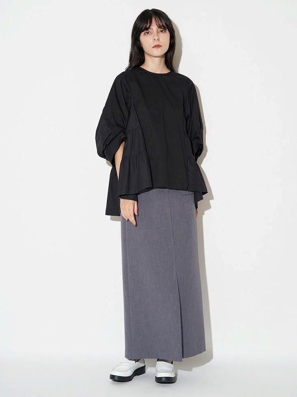 期間限定10%OFF】ELENDEEK エレンディーク BACK TIERED BL