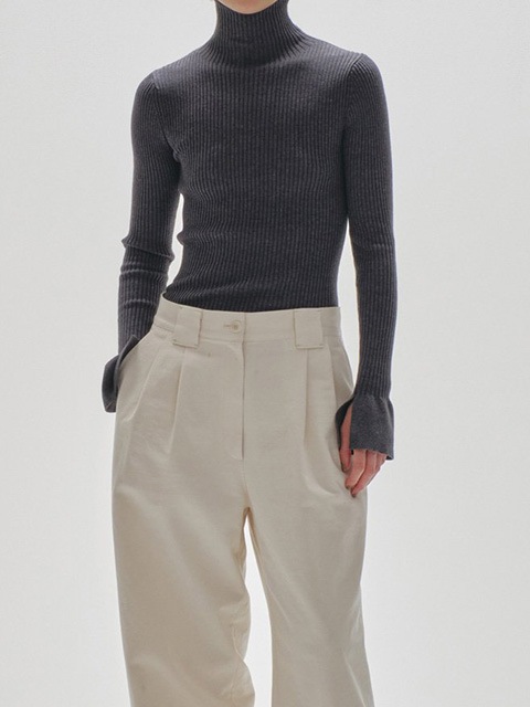 TODAYFUL(トゥデイフル) / LIFE's online store（ライフズ） / Flarecuffs Rib  KnitFlarecuffs Rib Knit,フレアカフスリブニット,12420523,ニット,リブニット,フレアカフ,プルオーバー,ライフズ, todayful,トゥデイフル,lifes,吉田怜香