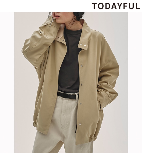 ��SALE30%OFF��TODAYFUL �ȥ��ǥ��ե�  Standcollar Warm Blouzon 12520204 /����󥻥������Բľ��ʡ������ˤ�15���ޤ�¨��ȯ��(���˰ʳ�)��