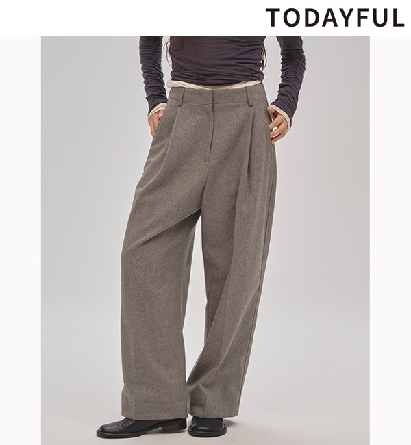 ��SALE20%OFF��TODAYFUL �ȥ��ǥ��ե�  Wool Painter Pants 12520717  /����󥻥������Բľ��ʡ������ˤ�15���ޤ�¨��ȯ��(���˰ʳ�)��