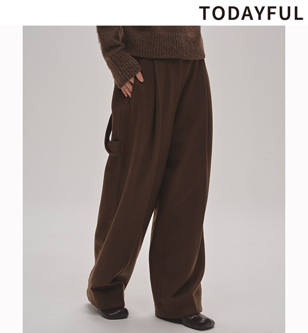 ��SALE20%OFF��TODAYFUL �ȥ��ǥ��ե�  Wool Painter Pants 12520717  /����󥻥������Բľ��ʡ������ˤ�15���ޤ�¨��ȯ��(���˰ʳ�)��