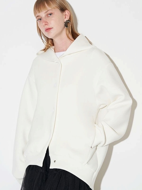 専用　ELENDEEK フード付きスウェット 期間限定15%OFF】ELENDEEK エレンディーク TUCK HEM HOODIE タックヘム