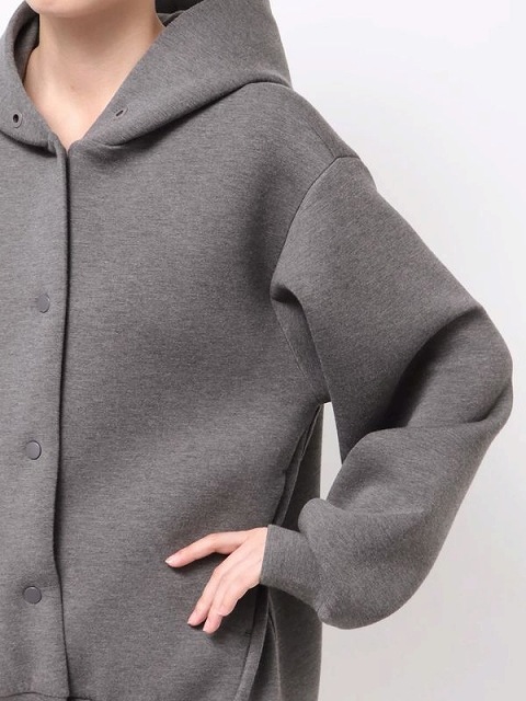 期間限定12%OFF】ELENDEEK エレンディーク TUCK HEM HOODIE