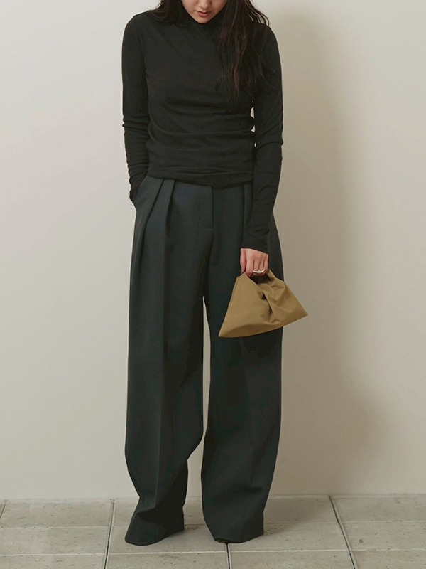 ��ͽ���ʡ�TODAYFUL �ȥ��ǥ��ե�  Bonding Wide Trousers 12620702 9����10�������ͽ�� /����󥻥������Բľ���