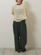��ͽ���ʡ�TODAYFUL �ȥ��ǥ��ե�  Bonding Wide Trousers 12620702 9����10�������ͽ�� /����󥻥������Բľ���