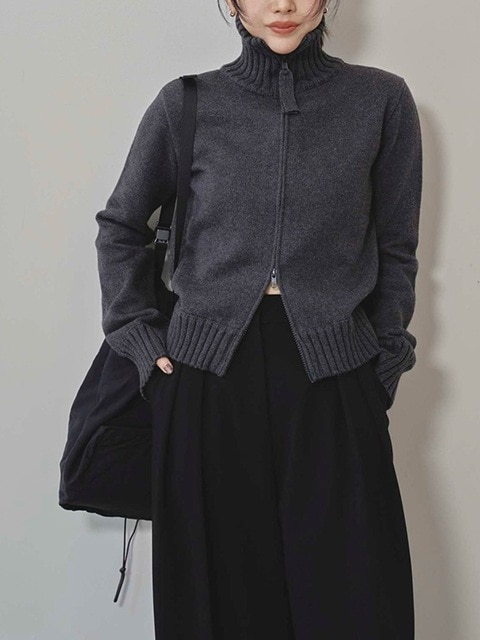 TODAYFUL トゥデイフル Compact Zip Knit 12520508 /キャンセル返品