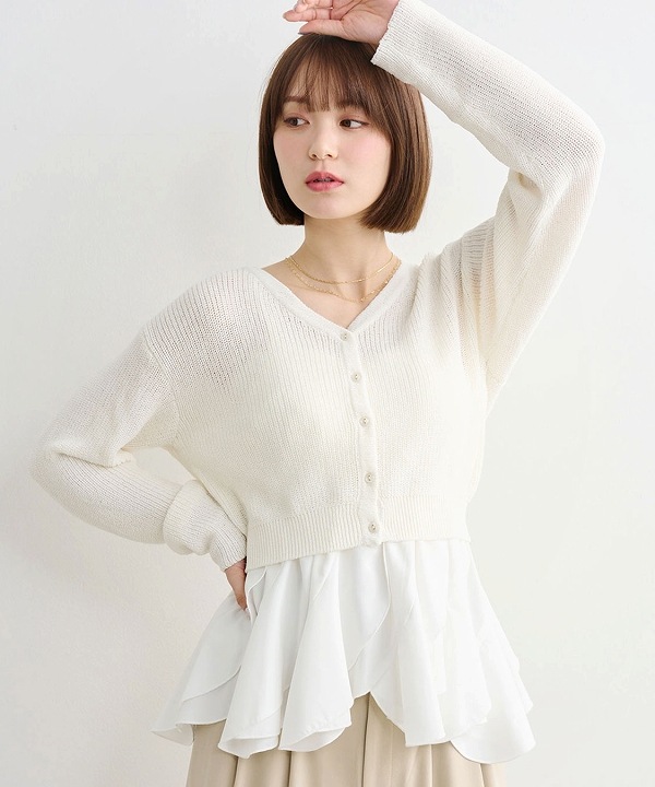 SOLD OUT】COCODEAL ココディール ラッフルキャミニットセット