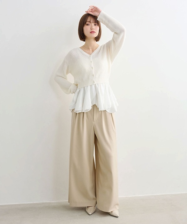 SOLD OUT】COCODEAL ココディール ラッフルキャミニットセット