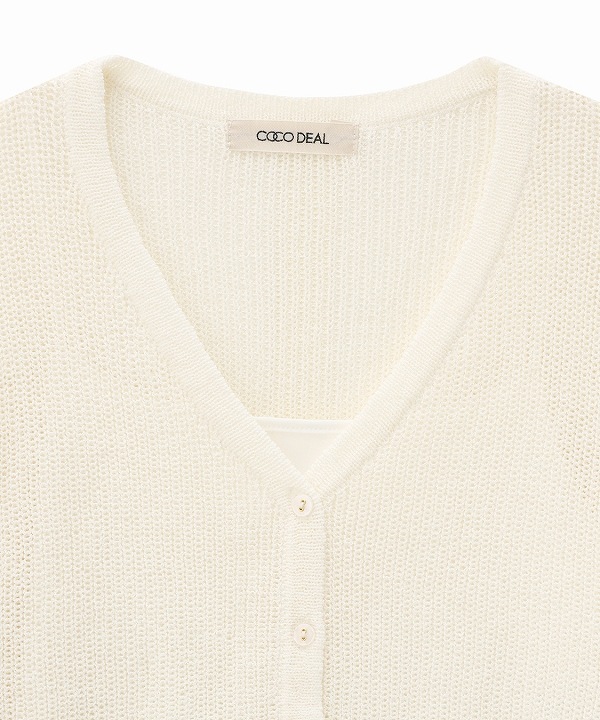 COCO DEAL ラッフルキャミニットセット SOLD OUT】COCODEAL ココディール ラッフルキャミニットセット