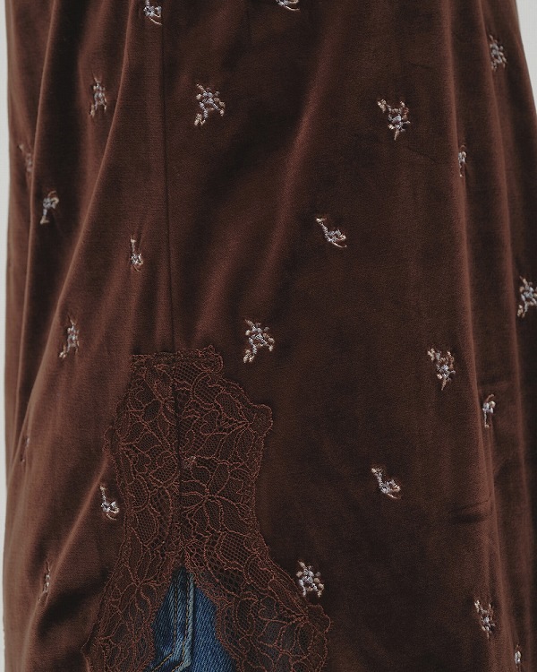 ��ͽ���ʡ�TODAYFUL �ȥ��ǥ��ե�  Petit Flower Velour Tunic 12620411 10�����11��������ͽ�� /����󥻥������Բľ���