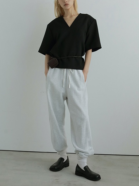 anuke アンヌーク Drawstring Sweat Pants 62520726 /キャンセル返品