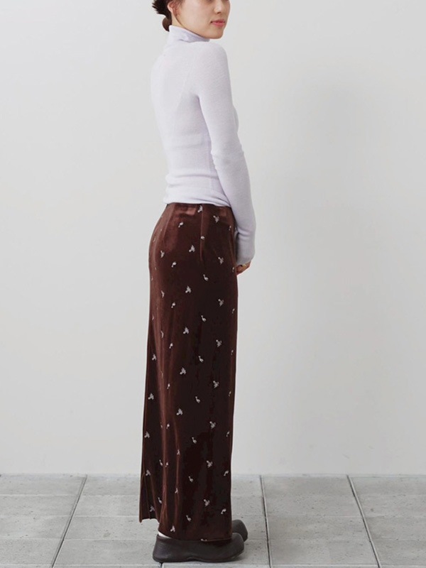 ��ͽ���ʡ�TODAYFUL �ȥ��ǥ��ե�  Petit Flower Velour Skirt 12620807 10�����11��������ͽ�� /����󥻥������Բľ���