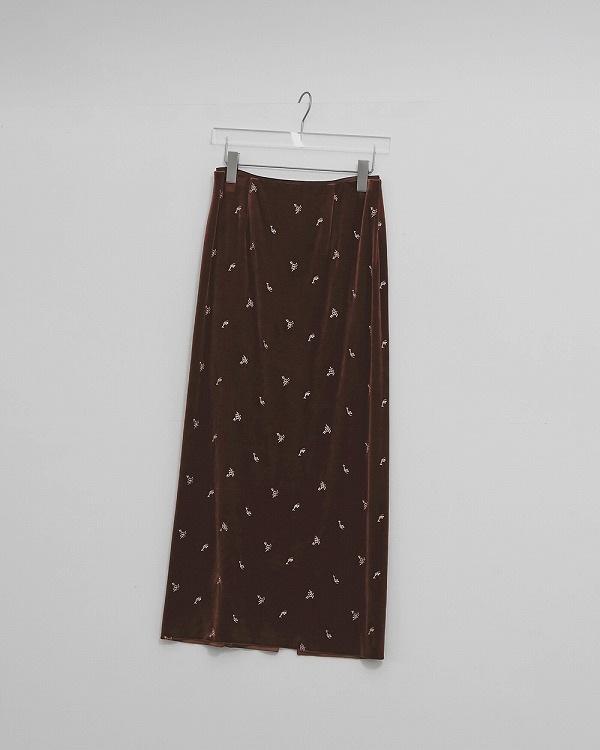 ��ͽ���ʡ�TODAYFUL �ȥ��ǥ��ե�  Petit Flower Velour Skirt 12620807 10�����11��������ͽ�� /����󥻥������Բľ���
