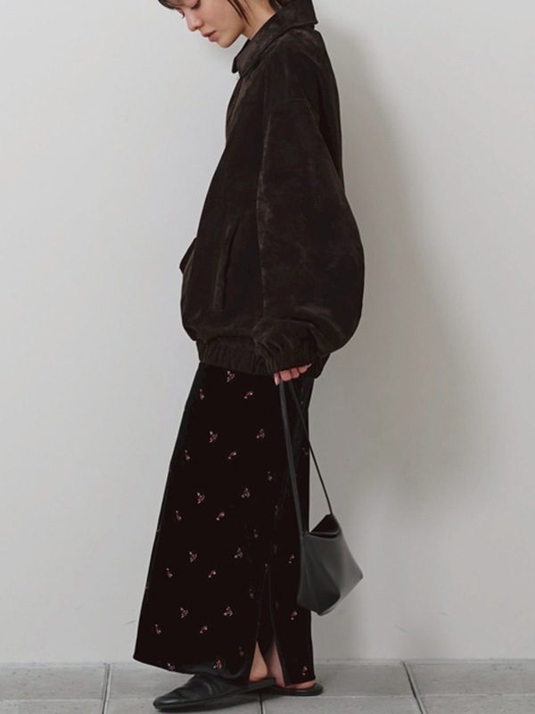 ��ͽ���ʡ�TODAYFUL �ȥ��ǥ��ե�  Petit Flower Velour Skirt 12620807 10�����11��������ͽ�� /����󥻥������Բľ���