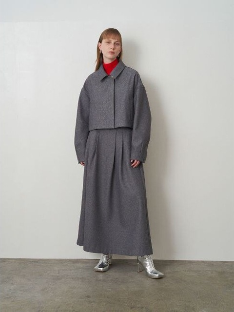 SALE50%OFF】 ELENDEEK エレンディーク BONDING CROPPED JK