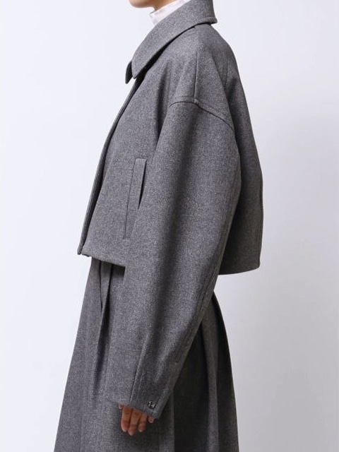SALE50%OFF】 ELENDEEK エレンディーク BONDING CROPPED JK