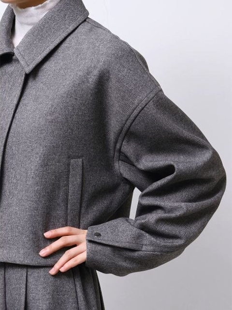 SALE60%OFF】 ELENDEEK エレンディーク BONDING CROPPED JK