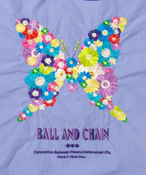 ココページ Ball＆Chain ボール＆チェーン 301115 Flower Butterfly
