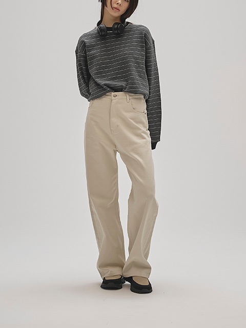 todayful Border Long T-shirts チョコ TODAYFUL Border Long T-shirts チョコ TODAYFUL(トゥデイフル