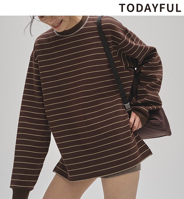 SOLD OUT】【予約商品】TODAYFUL トゥデイフル Border Long T