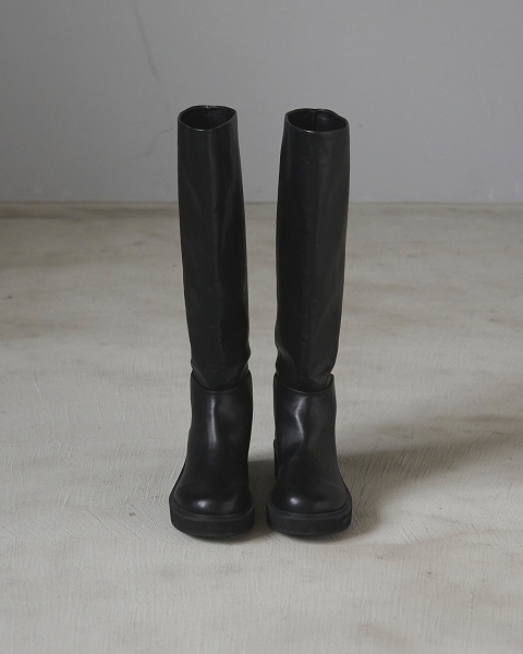 SOLD OUT】anuke アンヌーク Ecoleather Long Boots 62521007