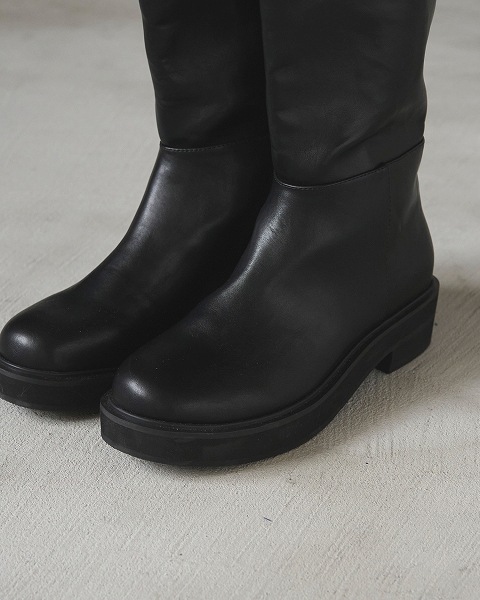 anuke アンヌーク Ecoleather Long Boots 62521007 /キャンセル