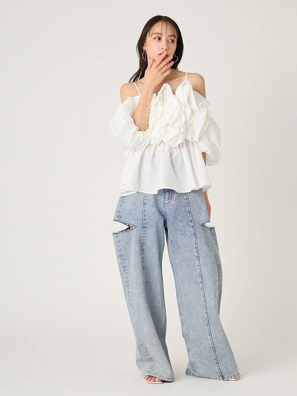 �ڴ��ָ���10%OFF�ۡ�ͽ���ʡ�FRAY I.D �ե쥤�����ǥ���  �ե��饤���ե��ڥץ��֥饦�� FWFB261102 7�����8��������ͽ�� /����󥻥������Բľ���