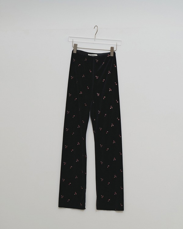 ��ͽ���ʡ�TODAYFUL �ȥ��ǥ��ե�  Petit Flower Velour Leggings 12620721 10�����11��������ͽ�� /����󥻥������Բľ���