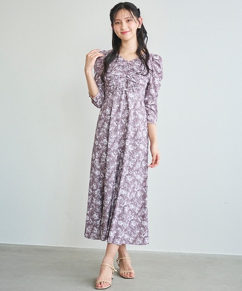 SOLD OUT】LILLIAN CARAT リリアンカラット フラワープリント