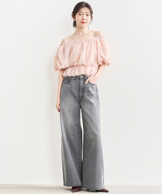 COCODEAL ココディール オフショルフラッフィーブラウス 75518118