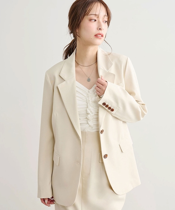 SOLD OUT】【再入荷】COCODEAL ココディール フリルドレープトップス