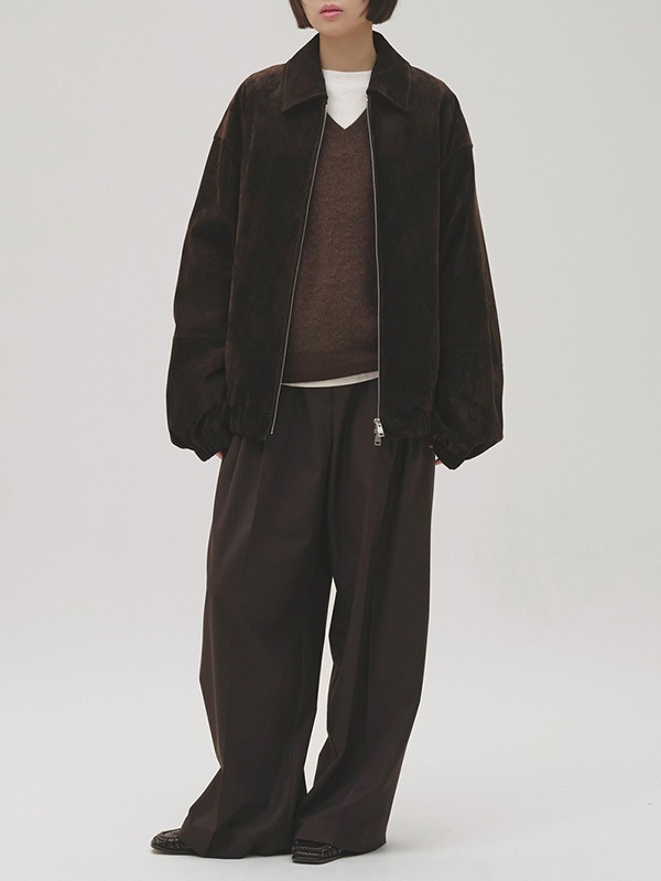 ��ͽ���ʡ�TODAYFUL �ȥ��ǥ��ե�  Suede Zip Blouson 12620204 9�����10��������ͽ�� /����󥻥������Բľ���