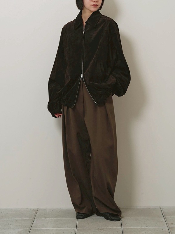 ��ͽ���ʡ�TODAYFUL �ȥ��ǥ��ե�  Suede Zip Blouson 12620204 9�����10��������ͽ�� /����󥻥������Բľ���