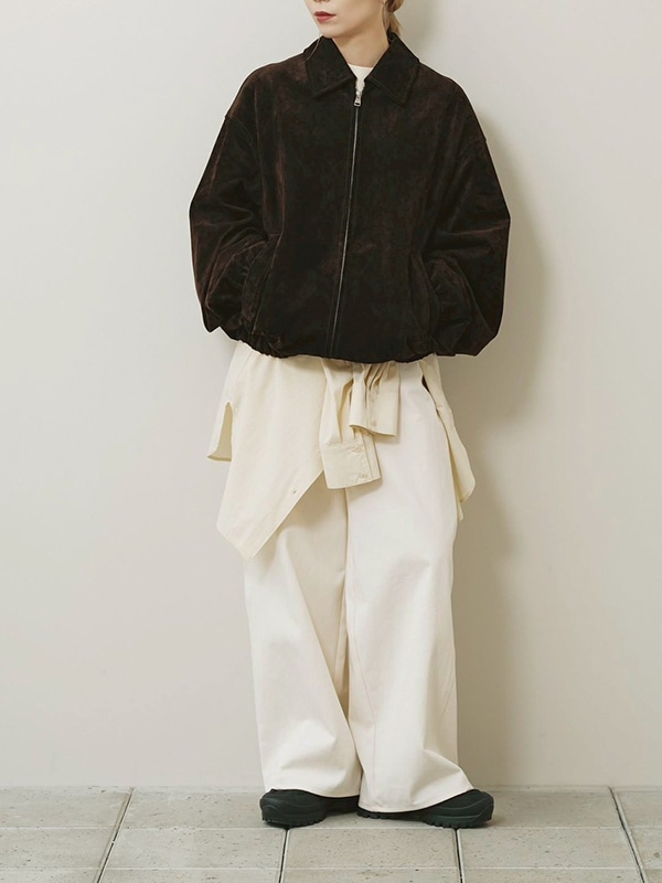 ��ͽ���ʡ�TODAYFUL �ȥ��ǥ��ե�  Suede Zip Blouson 12620204 9�����10��������ͽ�� /����󥻥������Բľ���