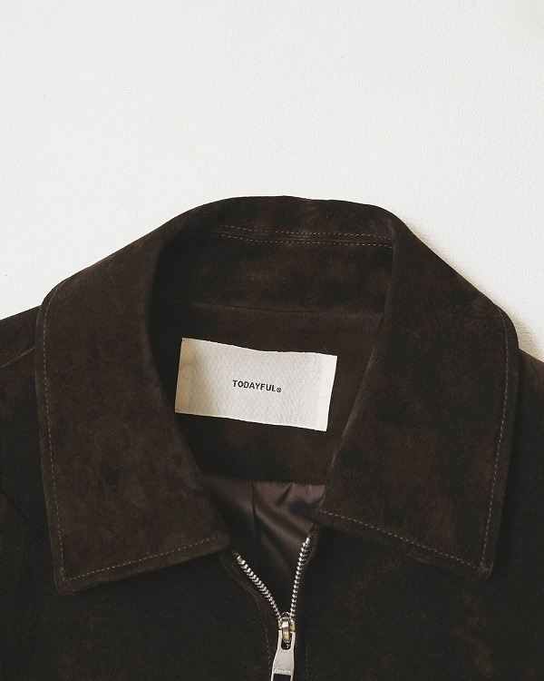 ��ͽ���ʡ�TODAYFUL �ȥ��ǥ��ե�  Suede Zip Blouson 12620204 9�����10��������ͽ�� /����󥻥������Բľ���