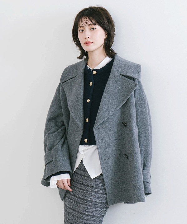 COCODEAL ココディール インペリアルモッサショートPコート インペリアルモッサショートPコート｜PETAL ONLINE（ペタル