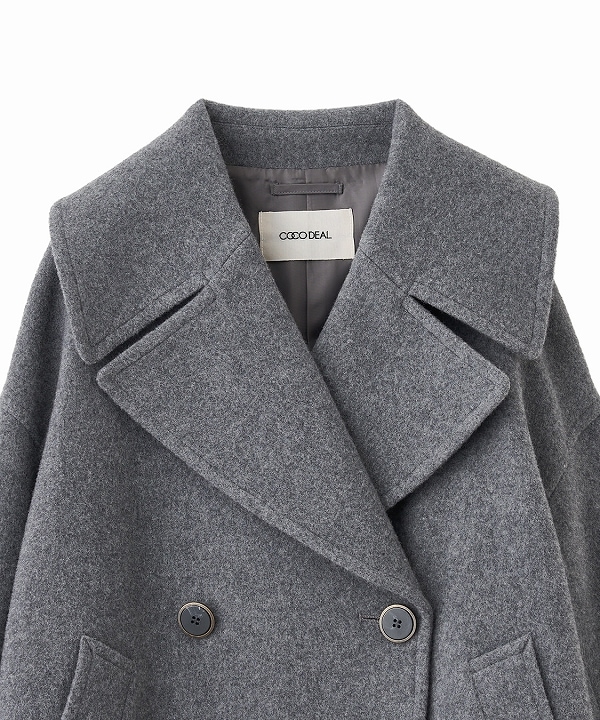 COCODEAL ココディール インペリアルモッサショートPコート インペリアルモッサショートPコート｜PETAL ONLINE（ペタル