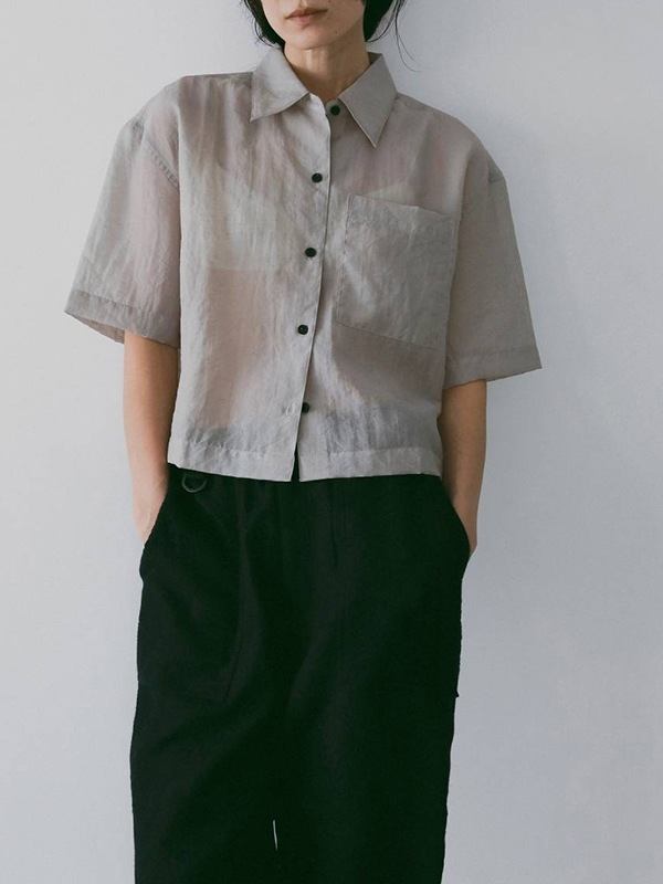anuke ����̡���  Sheer Halfsleeve Shirts 62610420  /����󥻥������Բľ��� �������ˤ�15���ޤ�¨��ȯ��(���˰ʳ�)��