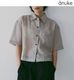 anuke ����̡���  Sheer Halfsleeve Shirts 62610420  /����󥻥������Բľ��� �������ˤ�15���ޤ�¨��ȯ��(���˰ʳ�)��