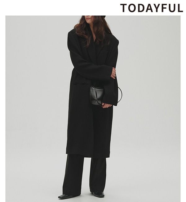 ��ͽ���ʡ�TODAYFUL �ȥ��ǥ��ե�  Wool 100% Chester Coat 12620013 11����11��������ͽ�� /����󥻥������Բľ���