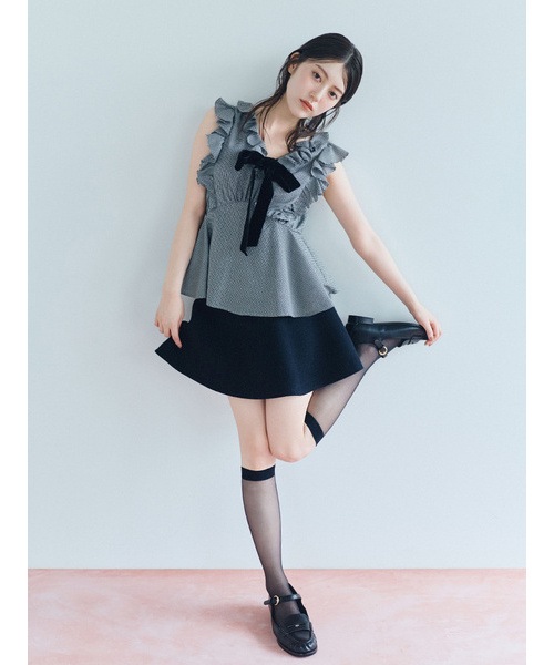 �ڴ��ָ���10%OFF��SNIDEL ���ʥ��ǥ�  �������إե쥢�������硼�ѥ� SWFP264218 ����󥻥������Բľ��� �������ˤ�15���ޤ�¨��ȯ��(���˰ʳ�)��