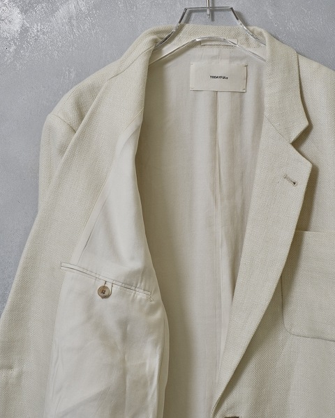 TODAYFUL トゥデイフル Boyfriend Linen Jacket 12510103