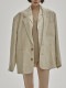 11/9()1000OFF ݥ󥳡ɡ1000tfTODAYFUL ȥǥե  Boyfriend Linen Jacket 12510103 /󥻥Բľʡˤ15ޤ¨ȯ(˰ʳ)
