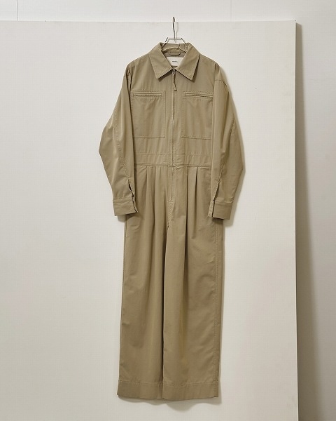 予約商品】TODAYFUL トゥデイフル Twill Zip Combinaison