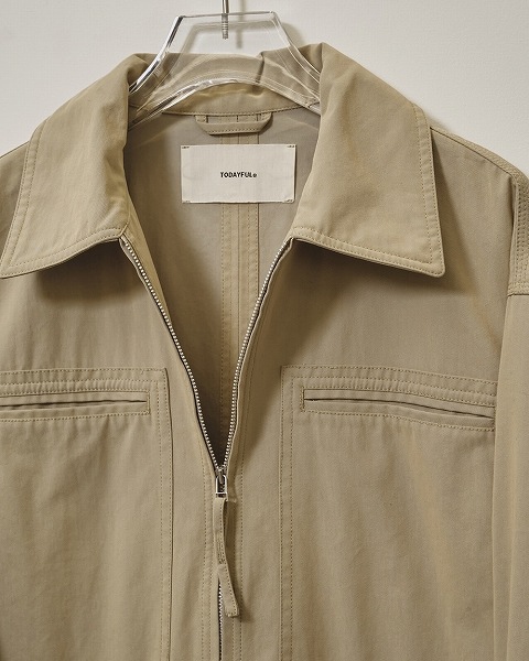 Cotton Twill CombinaisonエクリュTODAYFUL TODAYFUL（トゥデイフル）の「コットンツイルコンビネゾン