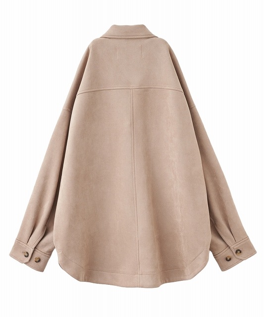 ココディール COCO DEAL スウェードシャツブルゾン シャツライクスウェードブルゾン｜PETAL ONLINE（ペタルオンライン）