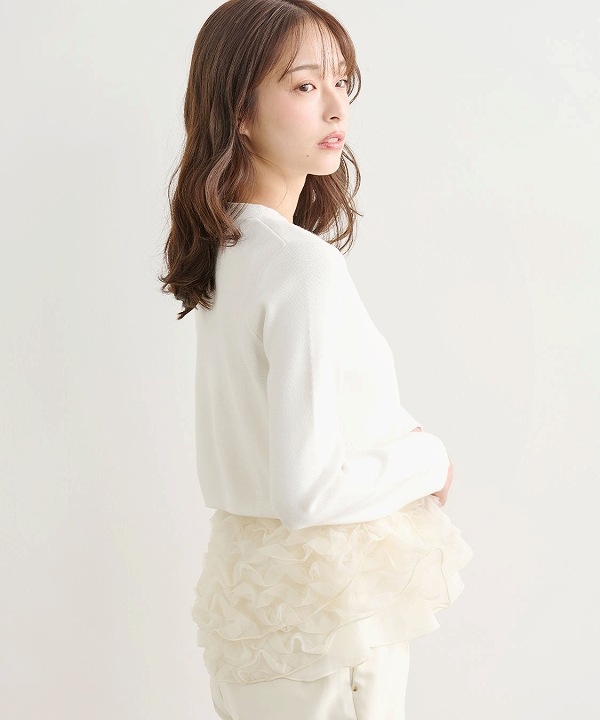 6日間限定10%OFF 5/19(火)10時まで】COCODEAL ココディール フリル