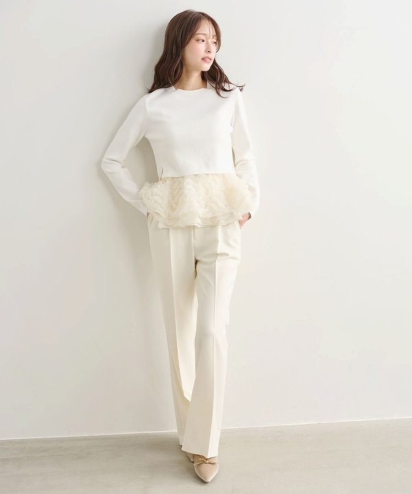 6日間限定10%OFF 5/19(火)10時まで】COCODEAL ココディール フリル