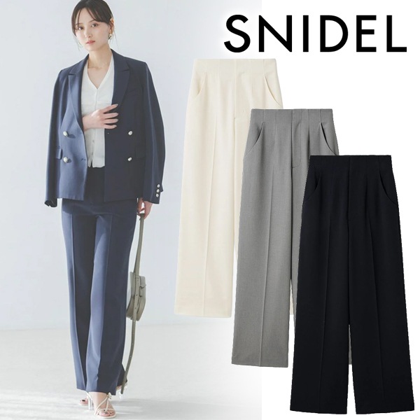 �ڴ��ָ���10%OFF��SNIDEL ���ʥ��ǥ�  Sustainable�ϥ��������ȥ��ȥ졼�ȥѥ�� SWFP261081  /����󥻥������Բľ��� �������ˤ�15���ޤ�¨��ȯ��(���˰ʳ�)��