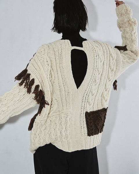 予約商品/TODAYFUL トゥデイフル /Patchwork Hand Knit 12220508 10月 ...